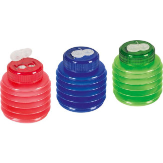 Brunnen Dosenspitzer Softi grün, blau, rot