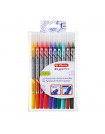 HERLITZ 2in1 Fineliner und Faserschreiber duo