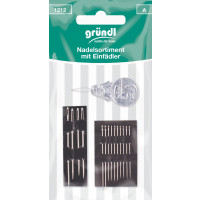 Gründl Nadeln mit Einfädler Set 