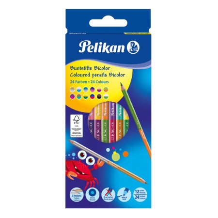 Pelikan Bicolor Buntstifte