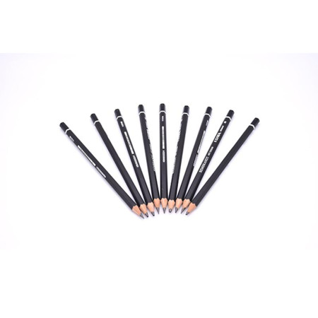 Bleistifte mit verschiedenen Härtegraden